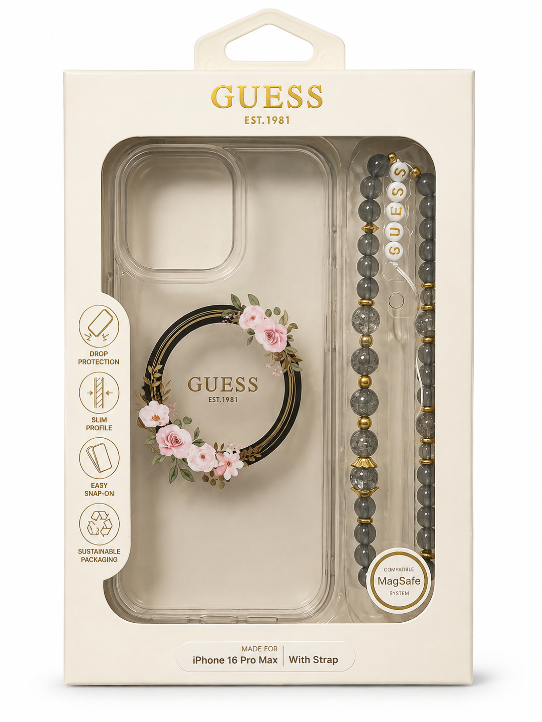 قاب guess با آویز 