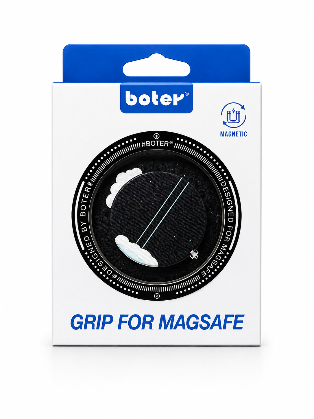 پاپ سوکت boter magnetic phone grip طرح cloud 