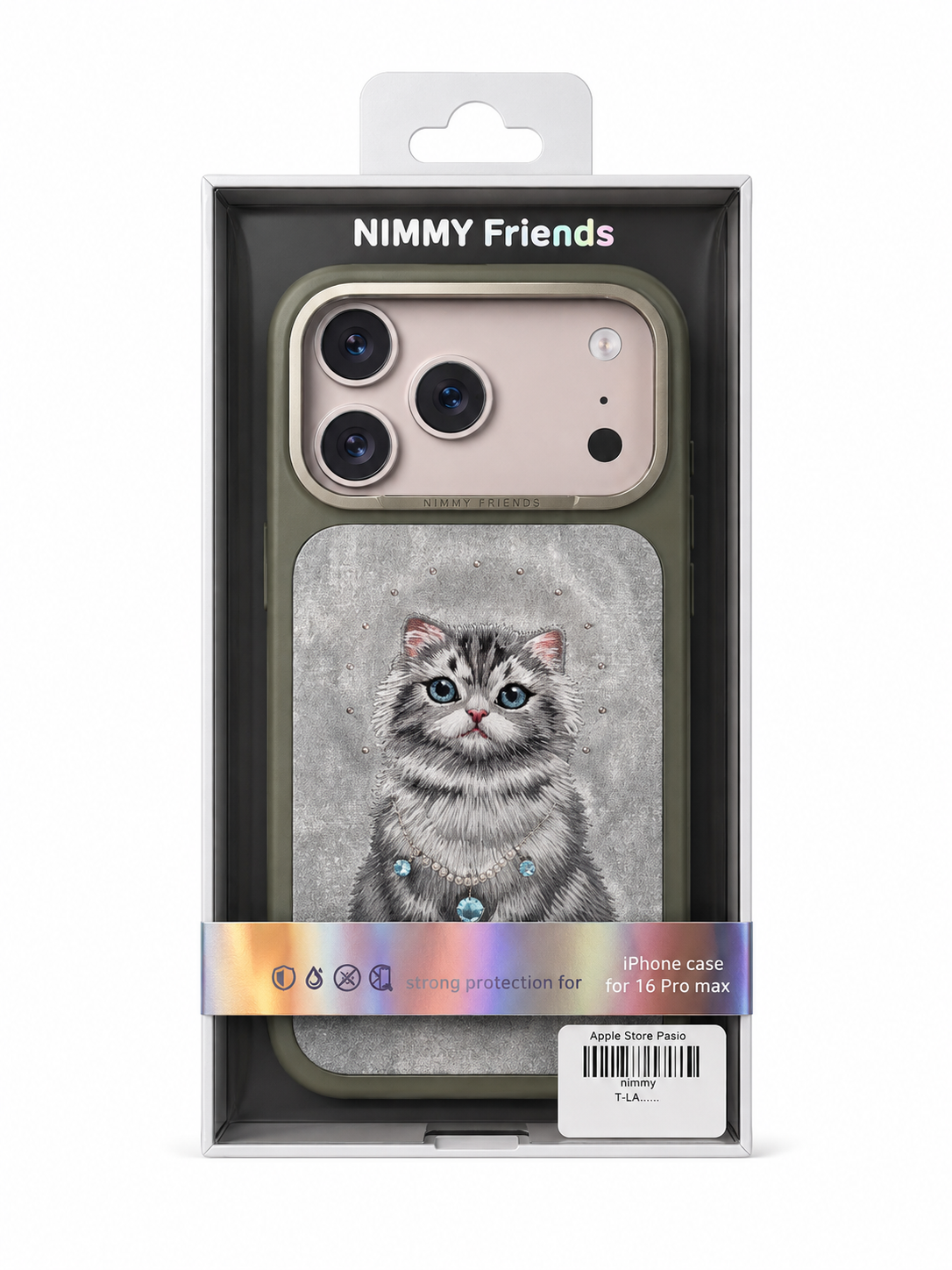 قاب nimmy cat fashion آیفون ۱۷ پرومکس 