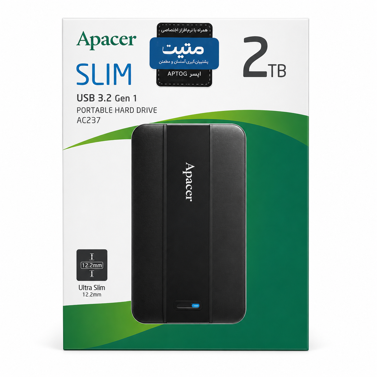 هارد اکسترنال اپیسر 2 ترابایت مدل AC237