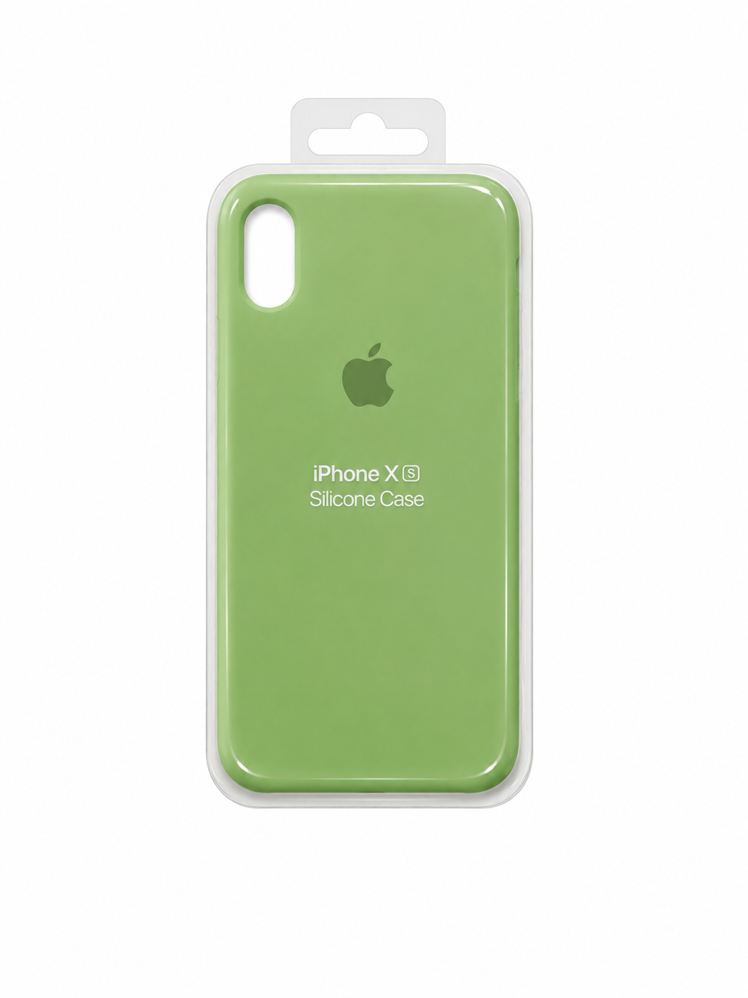قاب سیلیکونی iPhone Xs رنگ green light 