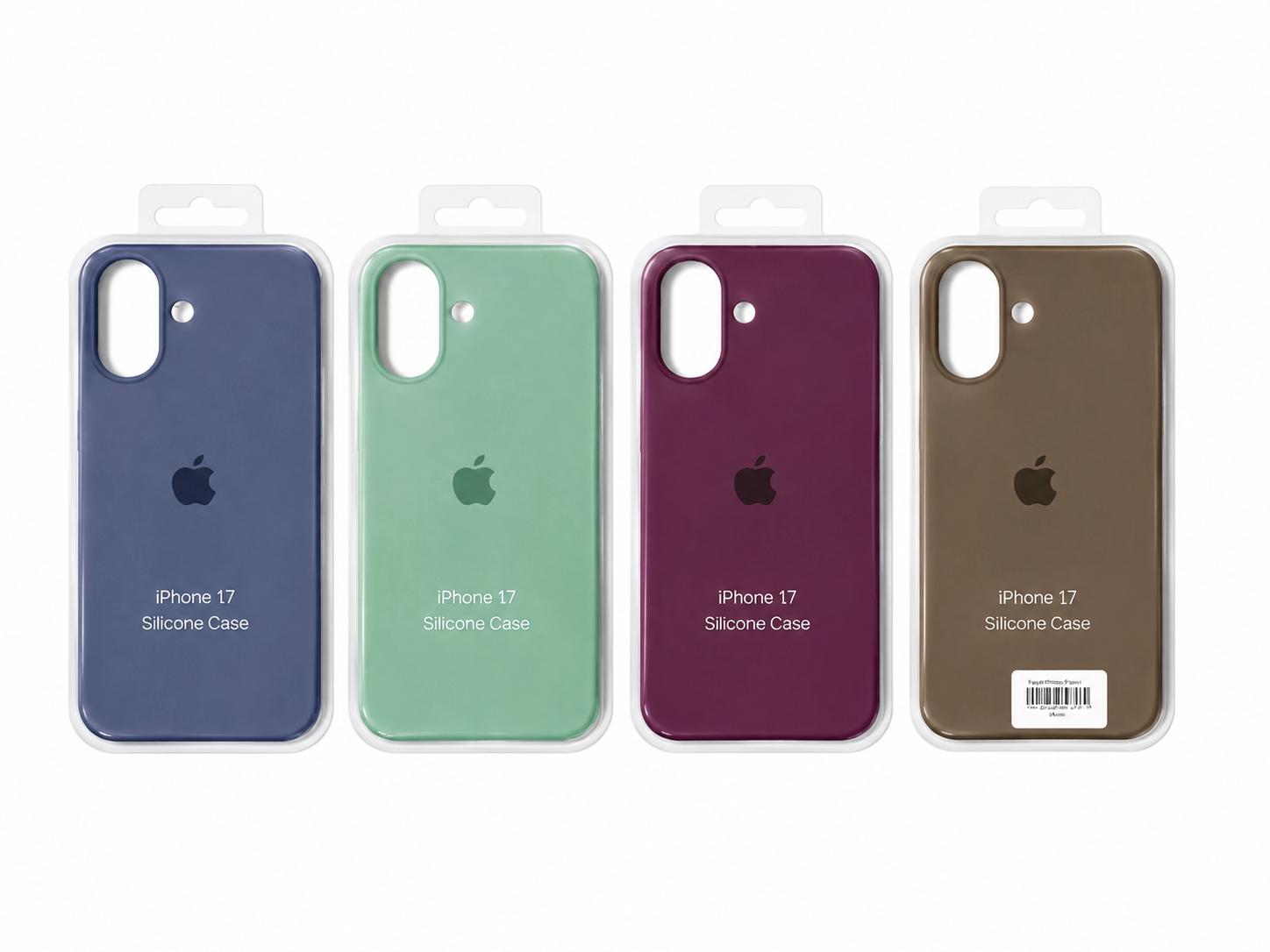 قاب سیلیکونی iPhone 17  زیر بسته
