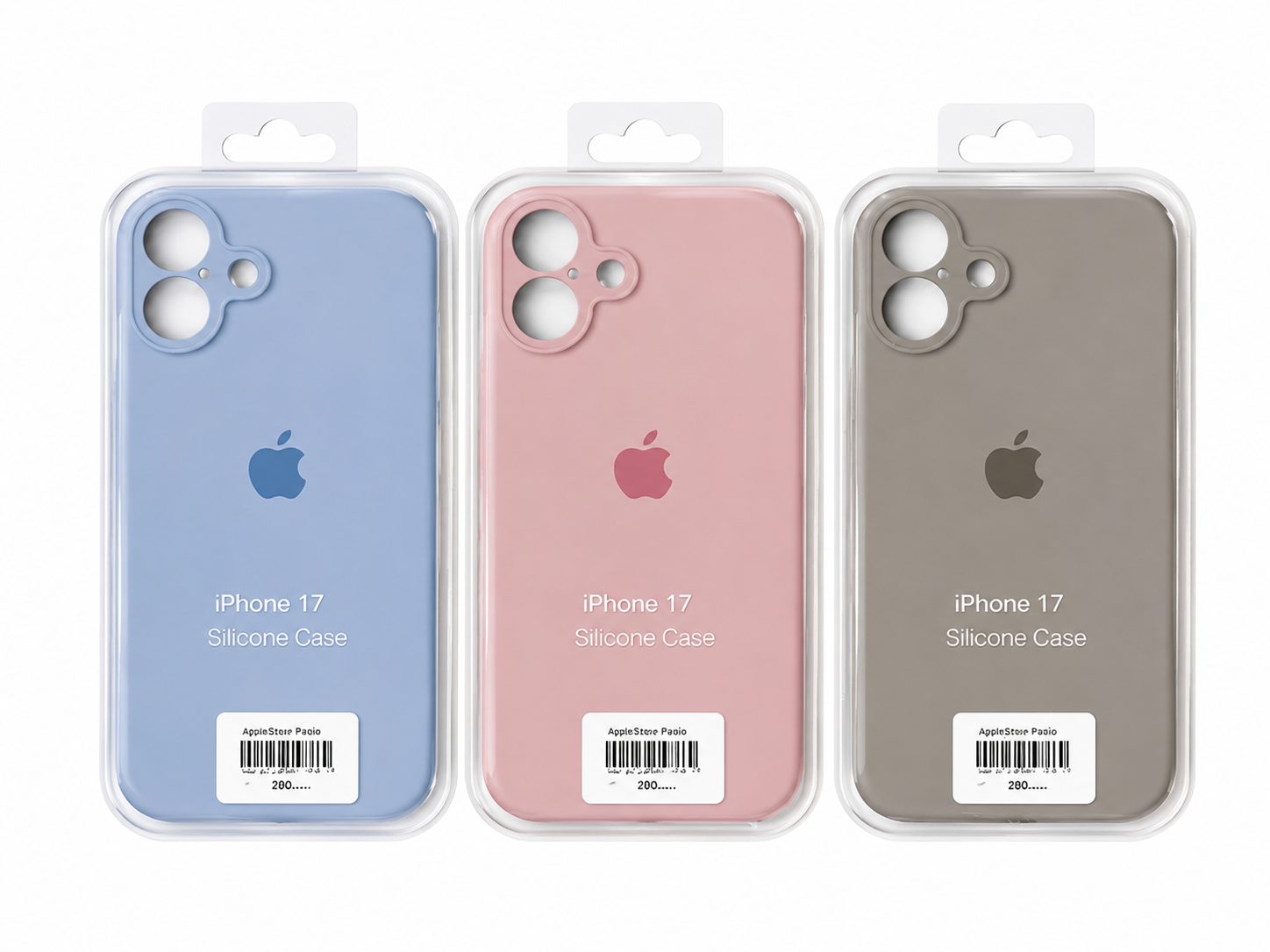 قاب سیلیکونی iPhone 17  محافظ لنز دار 