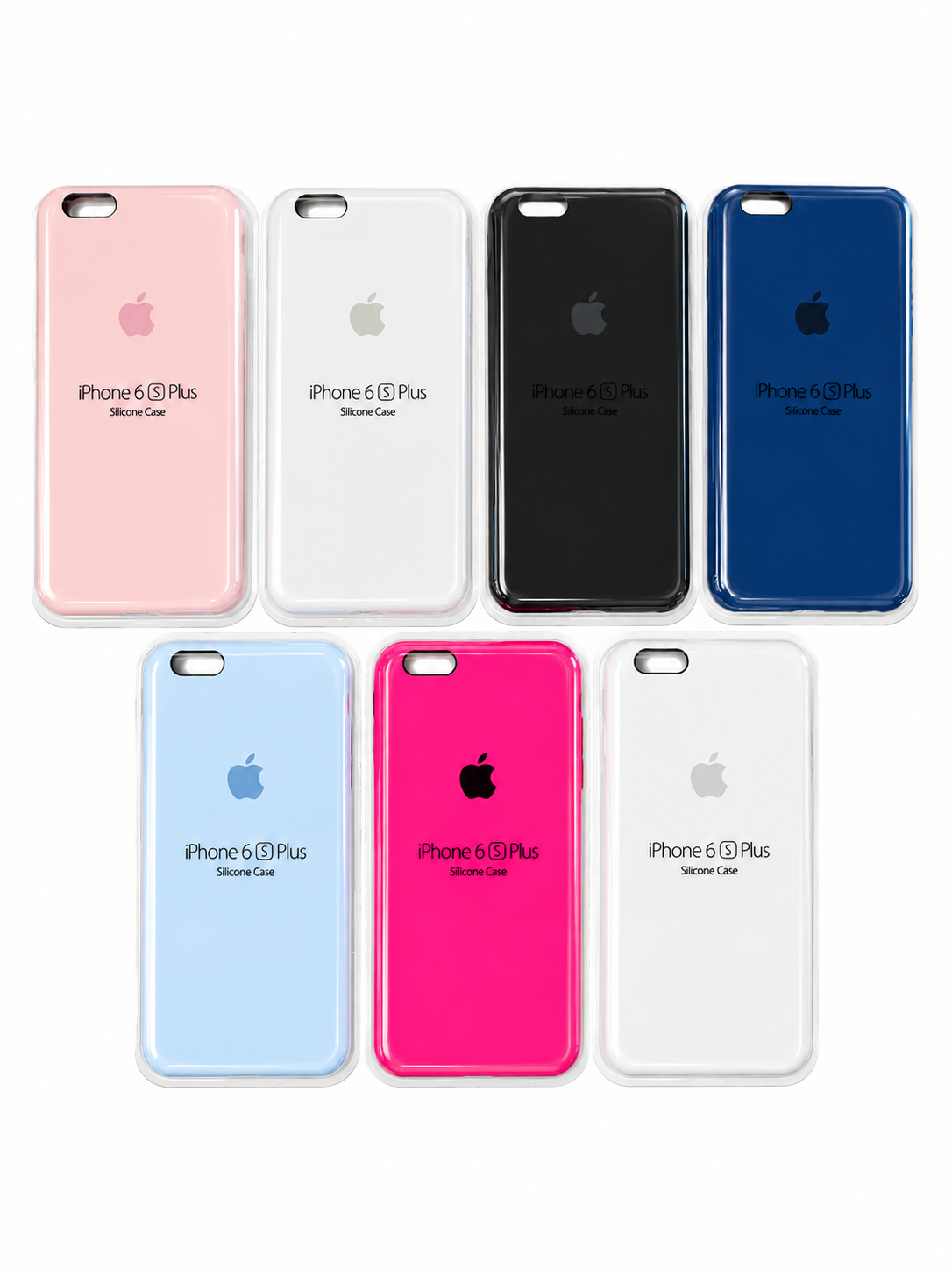 قاب سیلیکونی iPhone 6s plus زیربسته 