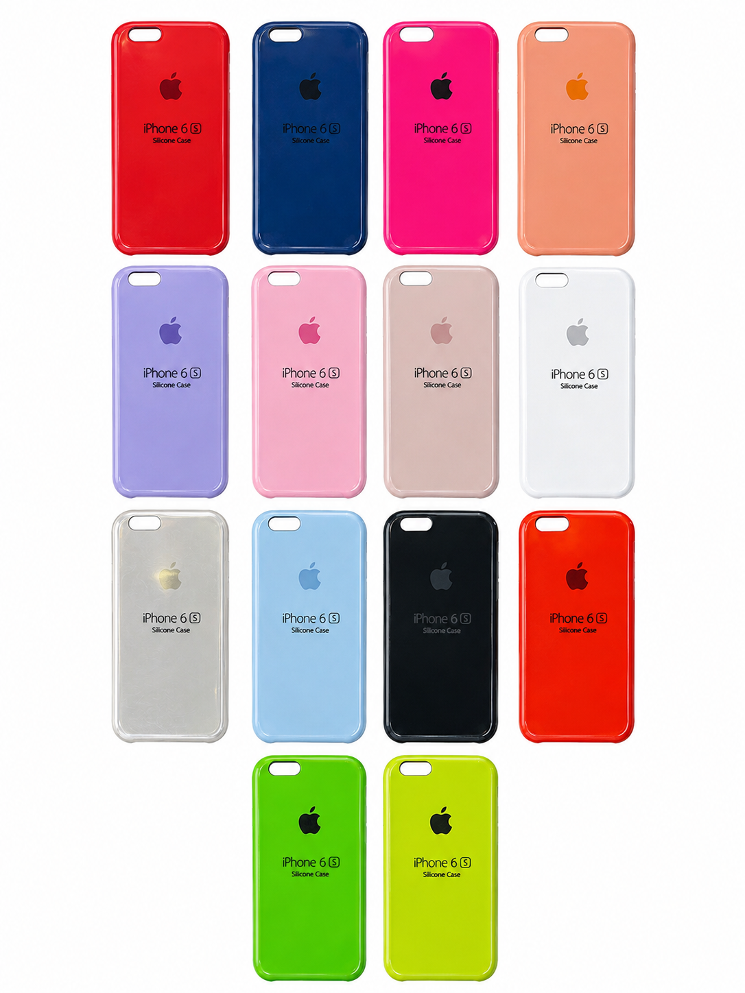 قاب سیلیکونی iPhone 6s  زیربسته 