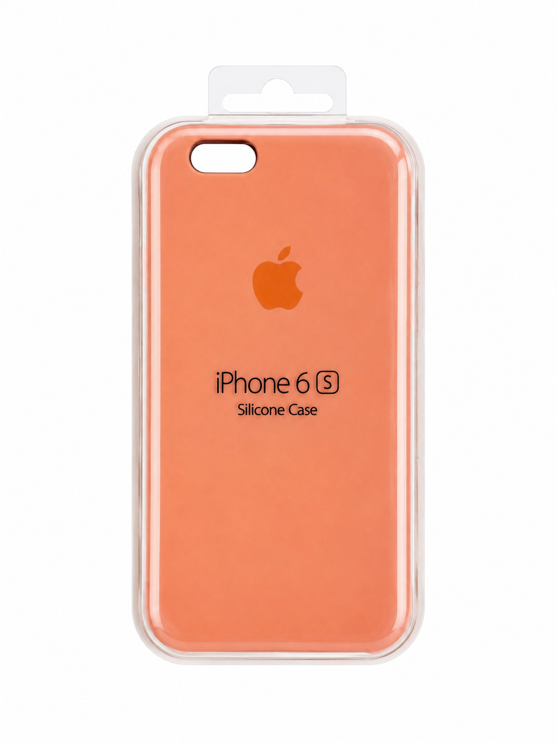 قاب سیلیکونی iPhone 6s  زیربسته نارنجی پاستیلی  