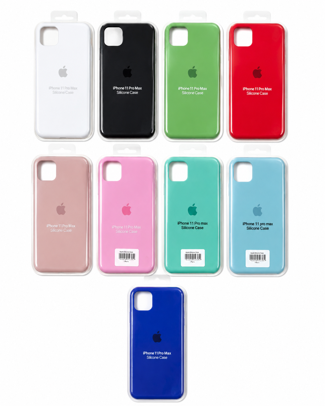 قاب سیلیکونی iPhone 11pro max  زیربسته 